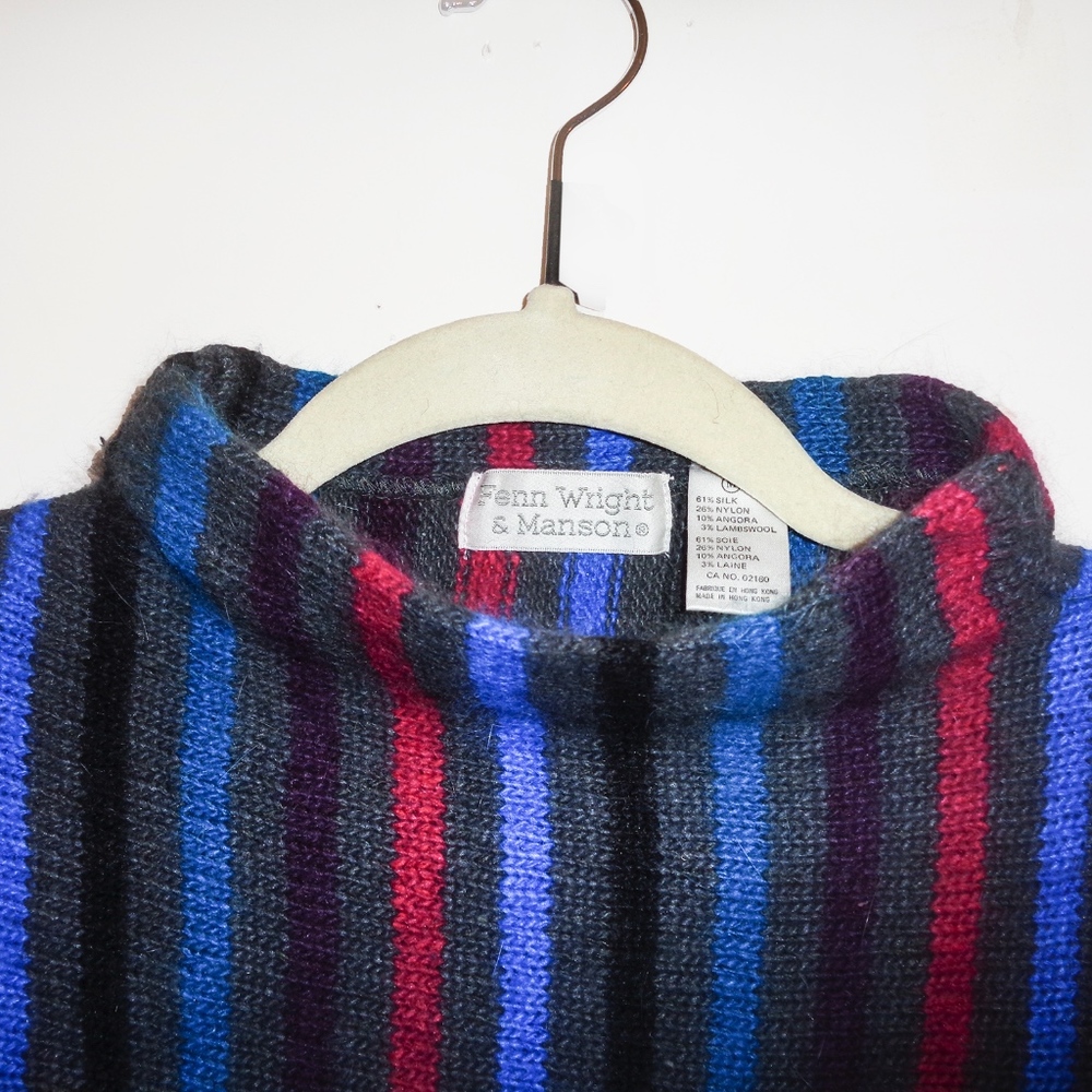 Fenn Wright & Manson stripe funnel neck sweater